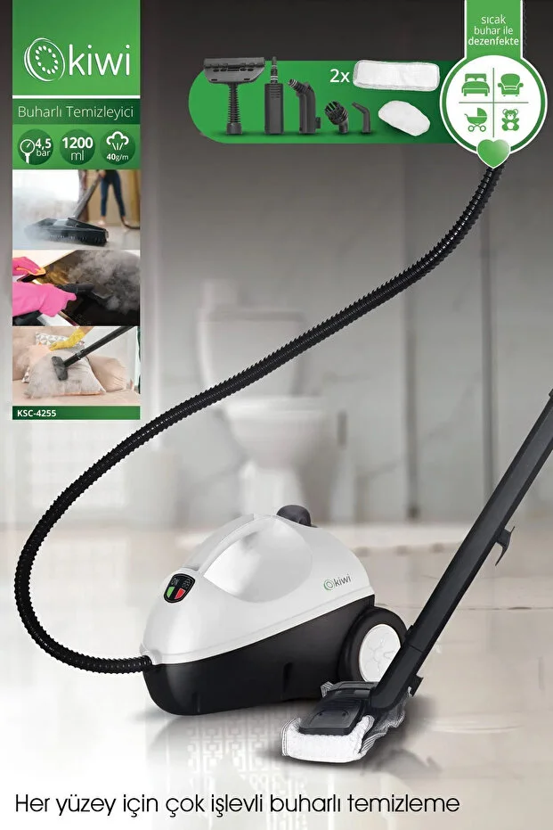 Ksc-4255 Çok Fonksiyonlu Buharlı Temizleyici - Buharlı Temizlik Makinesi